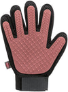 Trixie Fur Care Glove Massage & Shine - Pink & Black