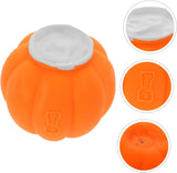 EE Toys Natural Latex Rubber Squeaky Dog Toy - Pumpkin Design
