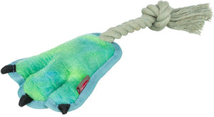 Trixie Animal Paw Shaped Toys With Rope Handles