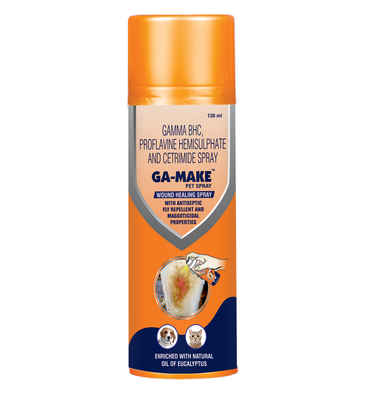 Skyec Ga-Make Wound Healing Spray for Dogs & Cats