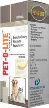 Pet-O-Lite Cough Syrup for Dogs & Cats