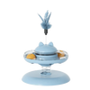 Petropolis Pet Leaky Turntable 3-in-1 Cat Toy with Rocking Spring Layer & Treat Dispenser (Color May Vary)