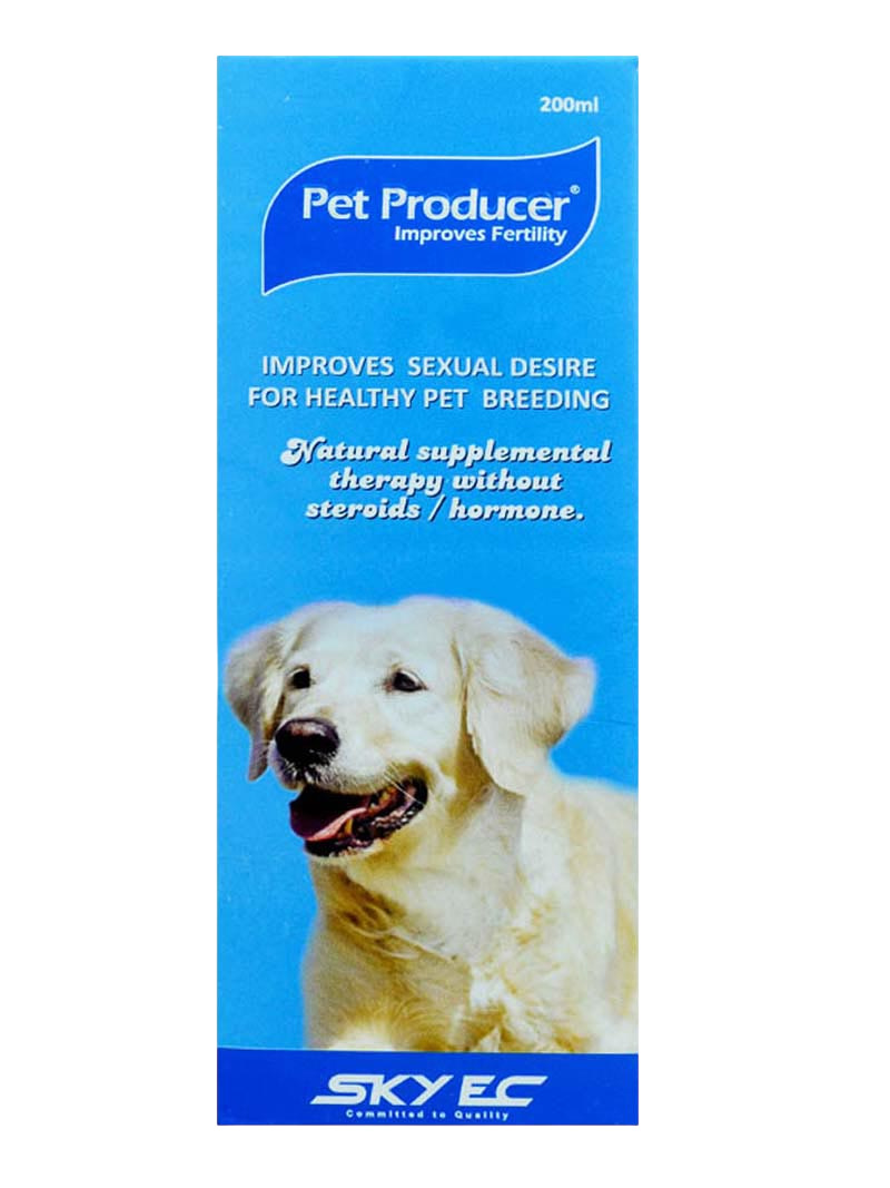 Skyec Pet Producer Tonic – Natural Fertility Enhancer for Dogs & Cats