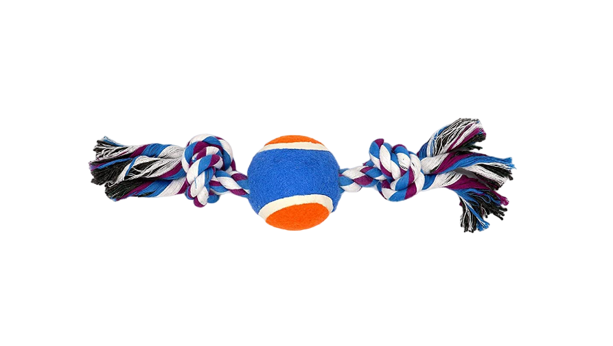 Pets Empire Rope & Fetch Braided Ball Play Dog Toy