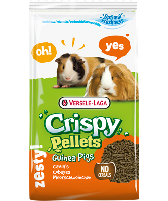 Versele-Laga Crispy Pellets Guinea Pig Dry Food – No Cereals