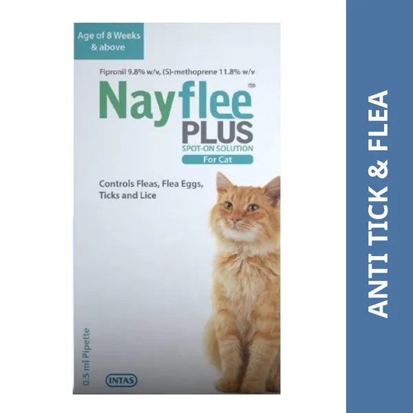 Intas Nayflee Plus Spot-On Solution For Cat