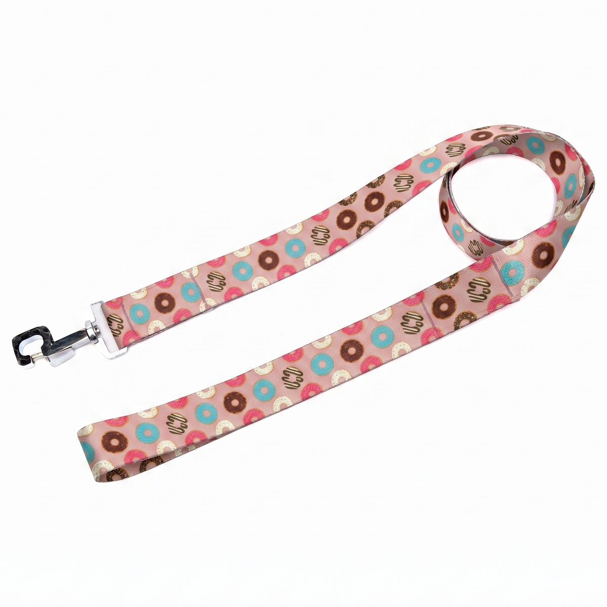 Kennel Printed Leash – Pink Donuts