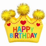 Fofos Birthday Crown Cat Toy