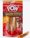 Imagineless Pow : Meaty Middle Twistes Sticks Chicken & Peanut Butter Chewy Dog Treat