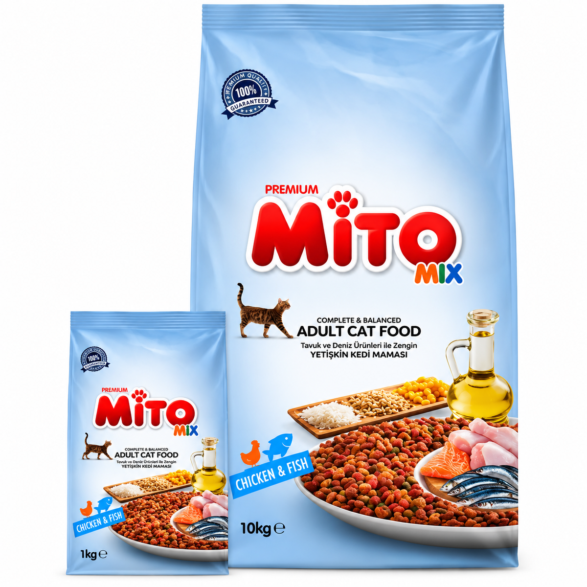 Mito Chicken & Fish Adult Cat Food