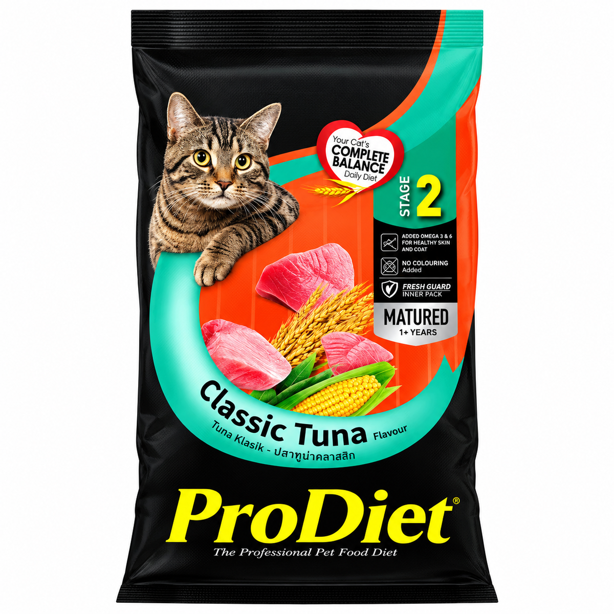 Prodiet Classic Tuna Flavour Adult Cat Dry Food