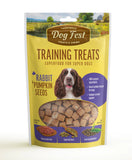 Dogfest Training Treats Rabbit & Pumpkin Seeds