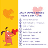 Capt. Zack : Pumpkin Prize Chicken & Pumpkin Jerky Dog Treats