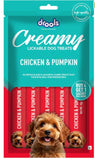 Drools Lickable Chicken & Pumpkin Dog Treats (Buy 4 Get 1 Free )