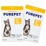 Purepet Sea Food Adult Cat Dry Food Buy 1 - Get 1 Free