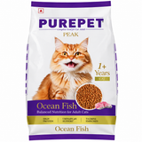 Purepet Peak Ocean Fish Cat Dry Food (1 kg + 200 g Free Inside)