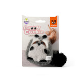 Bark Butler Fofos Floppy Crinkle Racoon Cat Toy