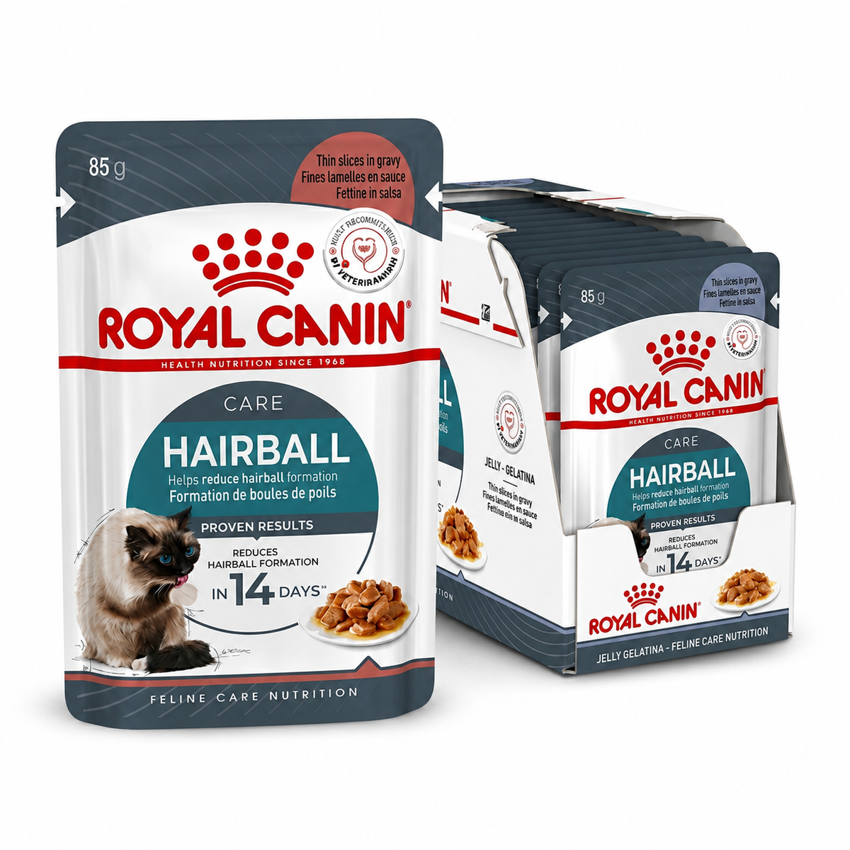 Royal Canin Hairball Control Gravy Salsa Sas Cat Pouch