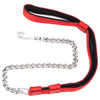 Kennel Padded Nylon Chain Leash | Chain with Padded Grip