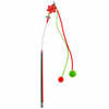 2 Ball Stick Cat Toy