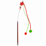 2 Ball Stick Cat Toy