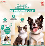 AIMIL Amydio Forte Pet Liquid - For Diarrhoea, Dysentery & Git Infections - Banana Flavour