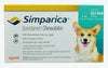 Zoetis Simparica 40mg (Sarolaner) Chewable Tablet For Dogs (22.1-44.0 lbs) - 1 Tablets