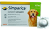Zoetis : Simparica (Sarolaner) 80mg Chewable Tablets for Dogs (44.1-88.0 lbs) - 1 Tablets