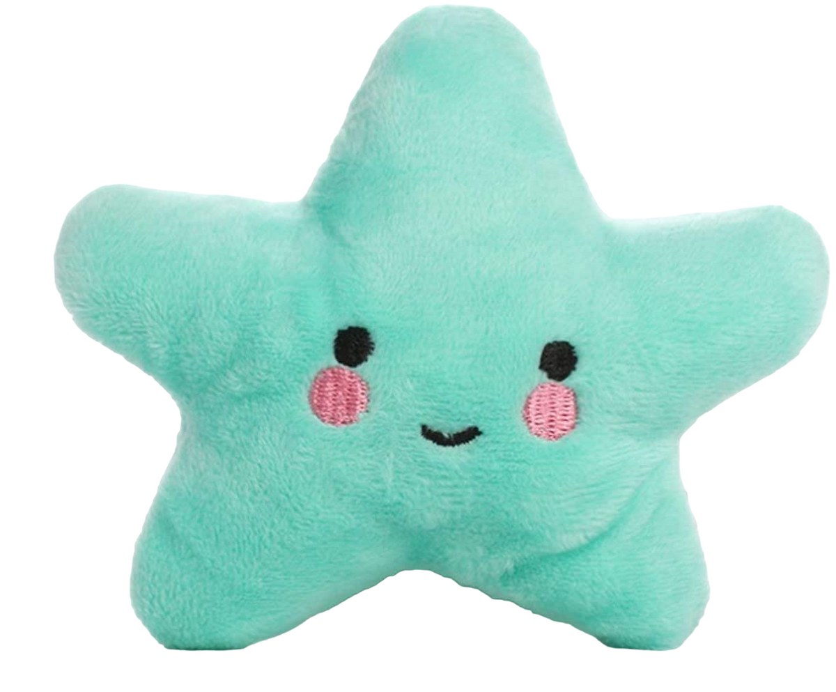 Pets Empire Star Shape Soft Dog Toy (Color May Vary)