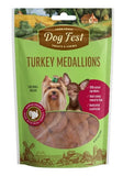 Dog Fest Turkey Medallions Small Breeds Dog Chew Treats