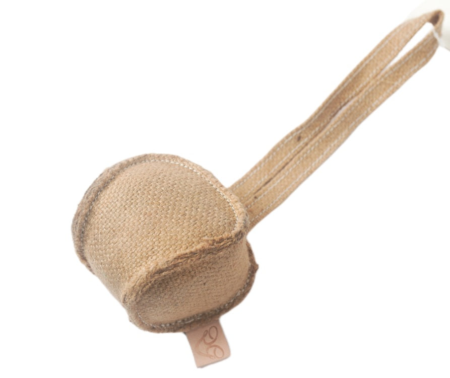 Guts And Glory Leather Tennis Ball Dog Toy