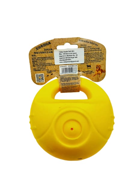 EE Toys Ball With Handle Dog Toy