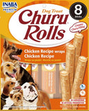 Inaba Churu Rolls Chicken Recipe Wraps Dog Treat