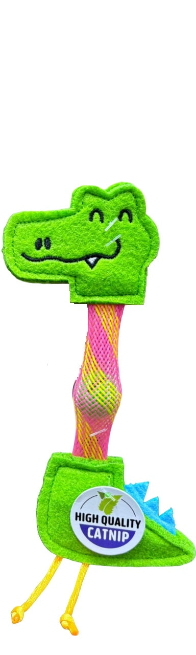 Fofos Cat Flick Crocodile Tube Toy