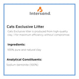 Intersand Cat Exclusive Clumping Cat Litter – Unscented