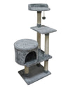 Pets Empire Cat Tree Condo with Sisal Scratching Posts and Jump Platform
