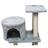 Pets Empire Cat Tree Condo with Sisal Scratching Posts and Jump Platform