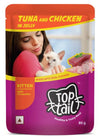 Top Tail Tuna & Chicken In Jelly Kitten Gravy Pouch