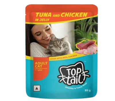 Top Tail Tuna & Chicken In Jelly Adult Gravy Pouch