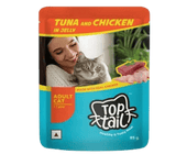 Top Tail Tuna & Chicken In Jelly Adult Gravy Pouch