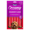 Drools Creamy Lickable Strawberry Flavour Dog Treats (Buy 4 Get 1 Free )