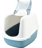 Savic Nestor Jumbo Hooded Cat Litter Box – With Door & Filter
