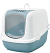Savic Nestor Jumbo Hooded Cat Litter Box – With Door & Filter