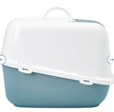 Savic Nestor Jumbo Hooded Cat Litter Box – With Door & Filter