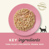 Applaws Tuna Fillet With Prawn In Broth Cat Pouch