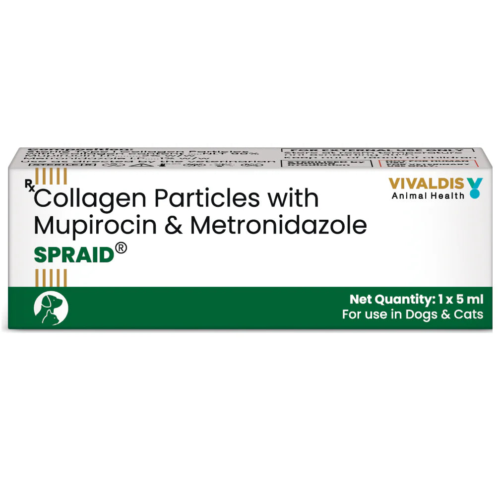 Vivaldis: Spraid Collagen Wound Powder for Dogs & Cats