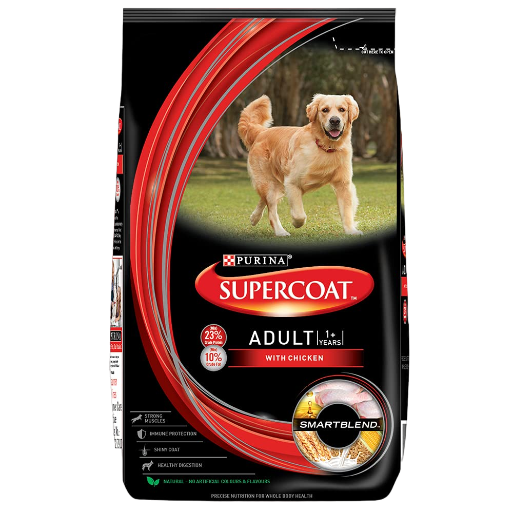 Supercoat All Breed With Chicken Adult Dog Dry Food