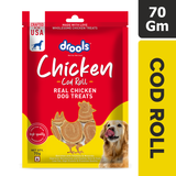 Drools Chicken Cod Roll Dog Treats
