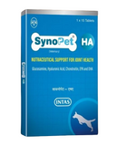 Intas Synopet HA Nutraceutical Support For Joint Health For Dogs