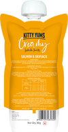 Kitty Yums : Creamy Lickable Cat Treat – Salmon & Skipjack Squeeze Tube